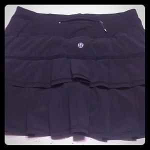 Black lululemon skirt!